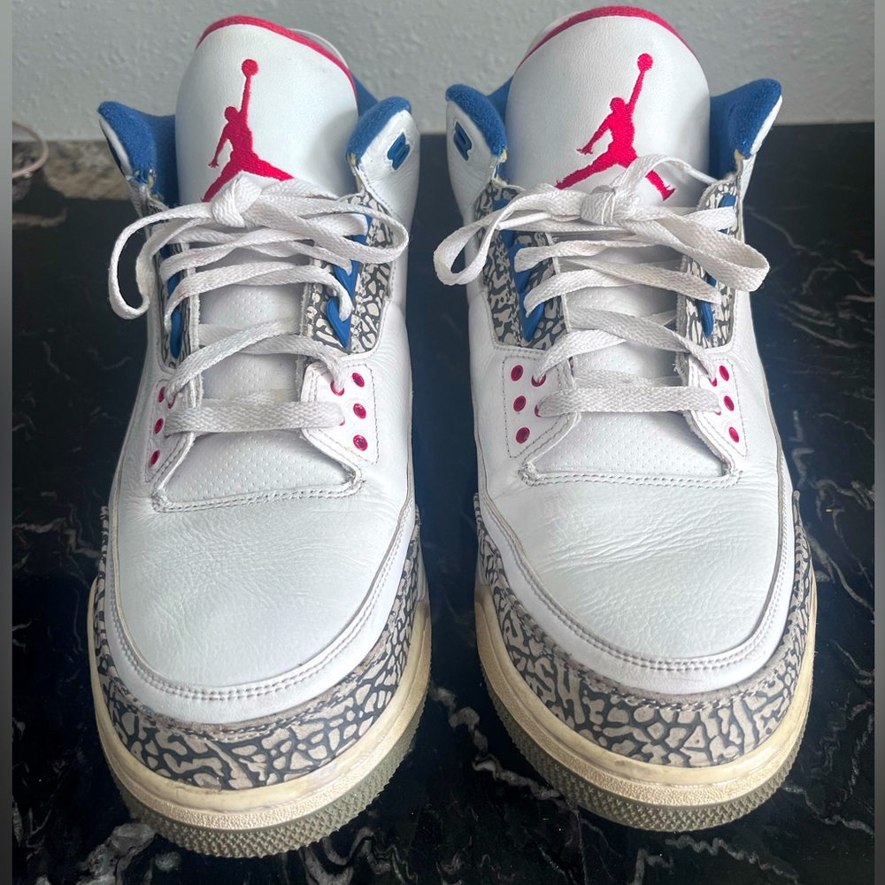 Nike Air Jordan 3 True Blue 2016 Size 15 Hardly Worn in Great Condition